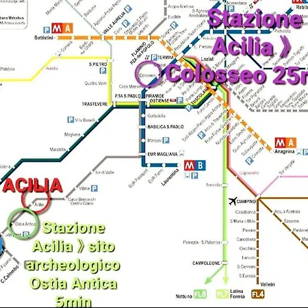 La Casetta Tra Colosseo E Mare * אצ'יליה